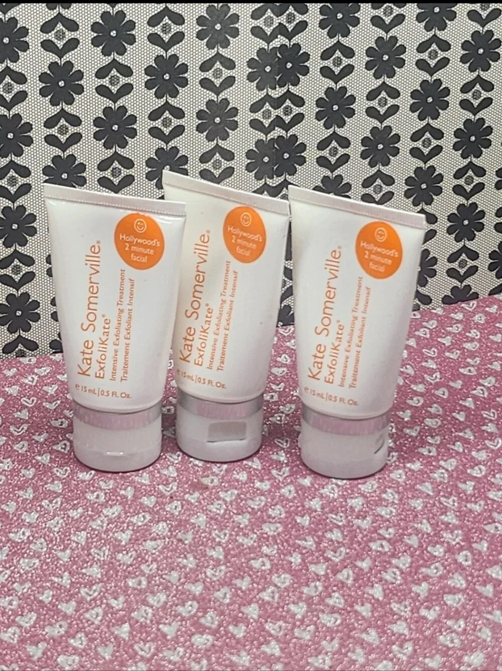 3 QTY - Kate Somerville - Exfolikate Treatment - 15ML ea- New/Sealed